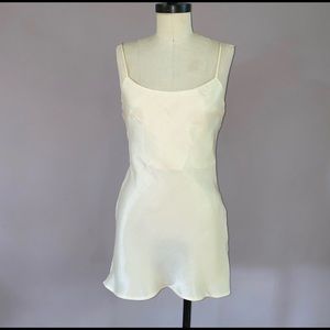 Verge Girl satin slip dress